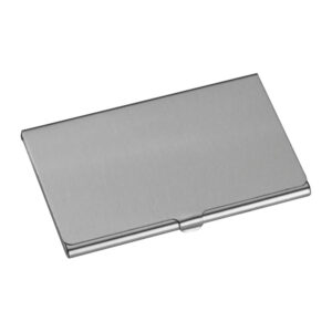 Port cărţi de vizită, metal mat