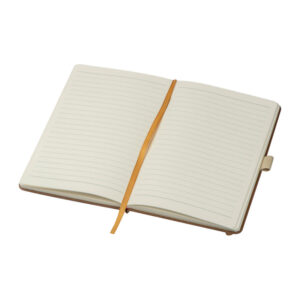 Alternative view of Caiet notes A5 cu copertă din piele reciclată