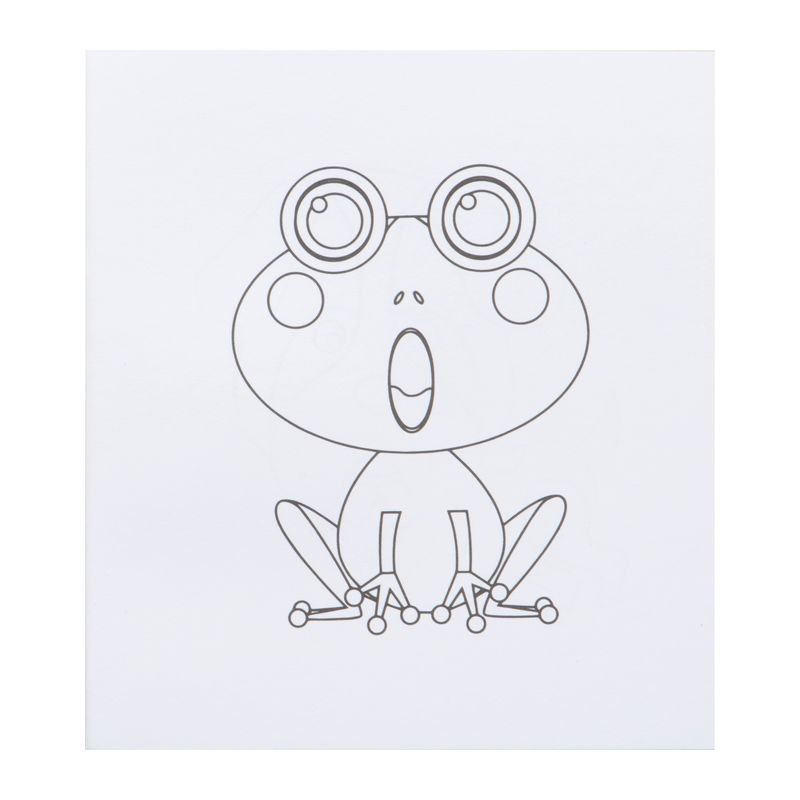 Carte de colorat ecologic cu 12 creioane colorate - imagine 8