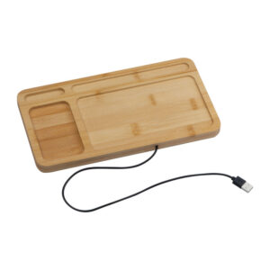 Desk pad cu încărcare wireless