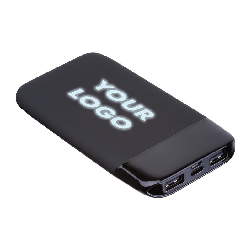 Powerbank de 8000 mAh cu logo iluminat - imagine 7