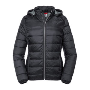 Alternative view of Russell Ladies Hooded Nano Jacket