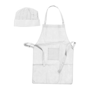 Set de bucătărie pentru copii (șorţ + bonetă)