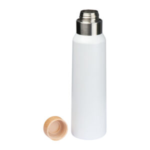 Alternative view of Sticlă termos cu dop din imitaţie de plută 500ml