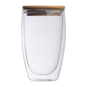 Alternative view of Pahar din sticlă cu perete dublu, 500ml