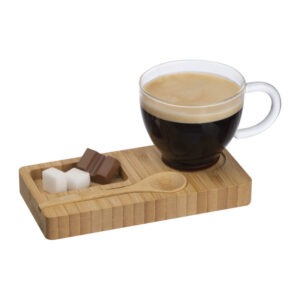Alternative view of Set espresso din bambus, 150 ml
