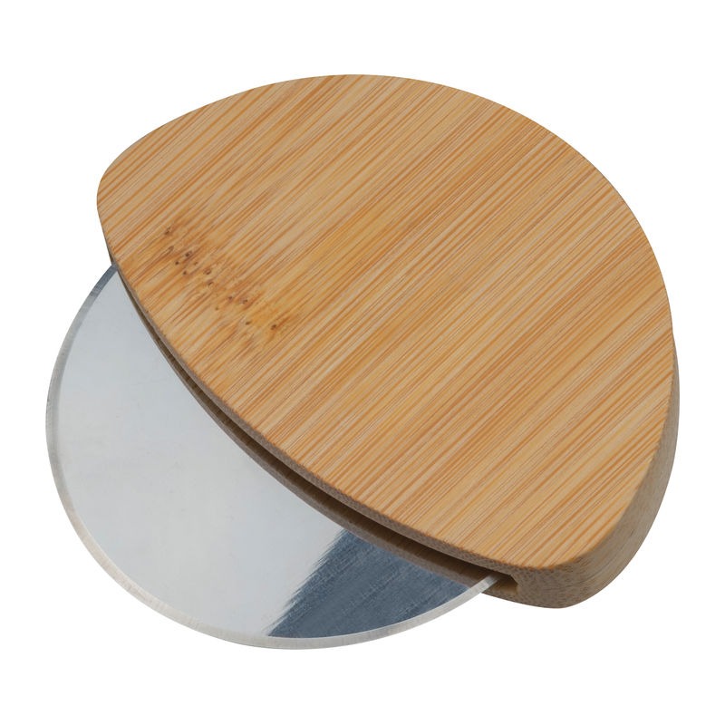 Cutter pentru pizza din bambus - imagine 3