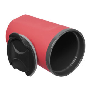 Alternative view of Cană ceramică cauciucată, 400 ml