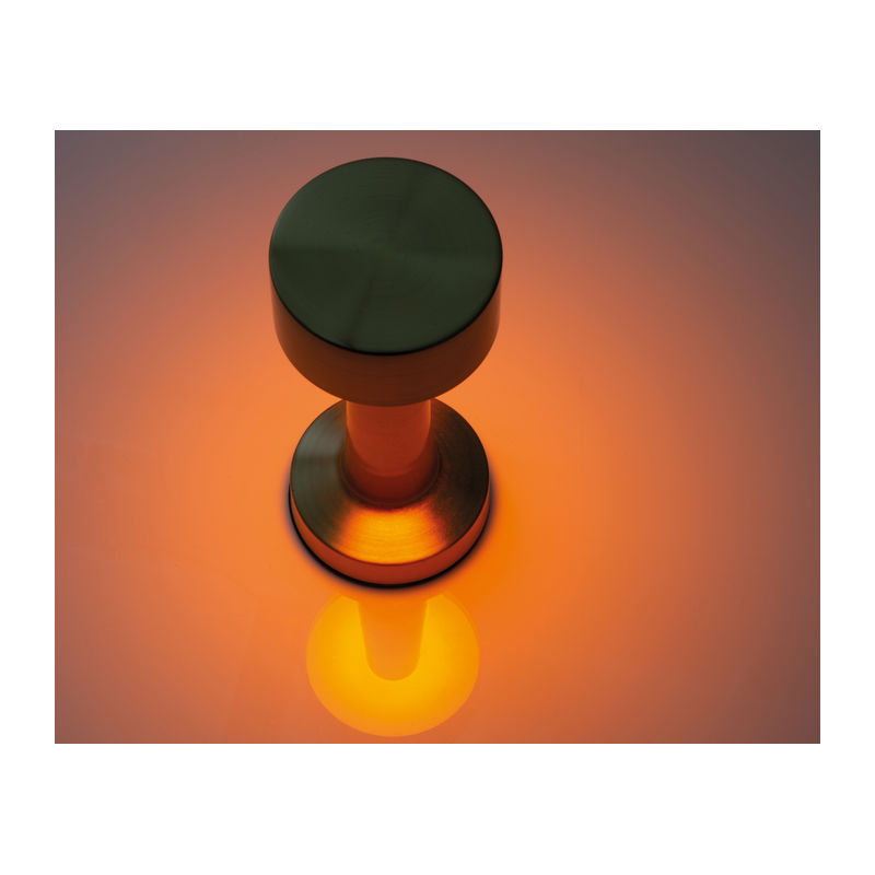 Lampă de birou din oţel inoxidabil cu acumulator - imagine 3