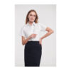 Russell Non-iron ladies blouse short-sleeve