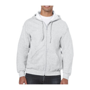 Alternative view of HEAVY BLEND™ ADULT FULL ZIP HOODED SWEATSHIRT