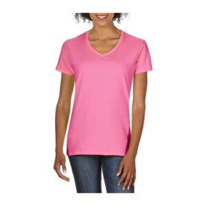 Alternative view of PREMIUM COTTON® LADIES' V-NECK T-SHIRT