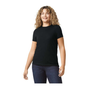 Alternative view of Softstyle® Cvc Women'S T-Shirt