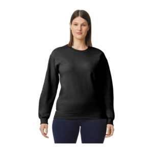 Alternative view of Softstyle® Midweight Fleece Adult Crewneck