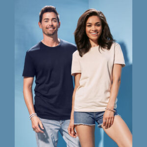 Crew neck T-shirt for men and women
