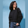 Cropped sweatshirt for women