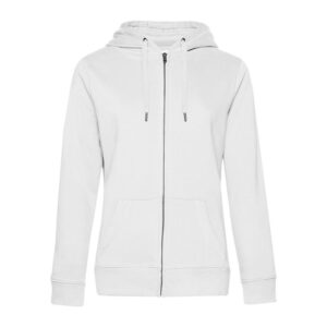 Alternative view of B&C QUEEN ZIPPED HOOD