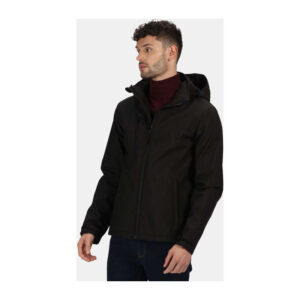 Alternative view of Venturer 3 Layer Hooded Printable Softshell Jacket