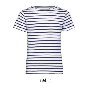 Alternative view of SOL'S MILES KIDS - ROUND NECK STRIPED T-SHIRT