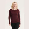 SOL'S MAJESTIC - WOMEN'S ROUND COLLAR LONG SLEEVE
