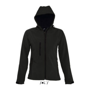 Alternative view of SOL'S REPLAY WOMEN - HOODED SOFTSHELL