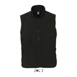 Alternative view of SOL'S NORWAY - UNISEX SLEEVELESS FLEECE CARDIGAN