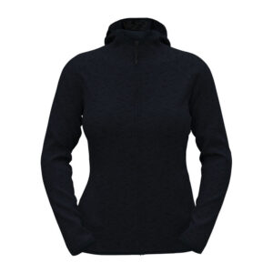 Alternative view of Lux Women's Hooded Knit Fleece Jacket