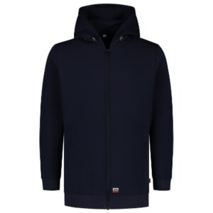Alternative view of Hooded Sweat Jacket Washable 60°C