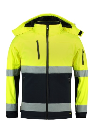 Bi-color EN ISO 20471 Softshell - imagine 2