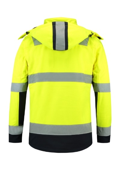 Bi-color EN ISO 20471 Softshell - imagine 3